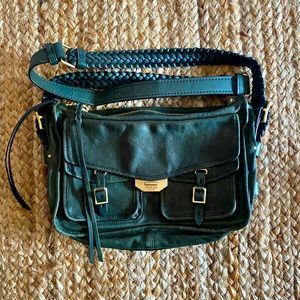 BEAUTIFUL Rag & Bone green leather field bag💚